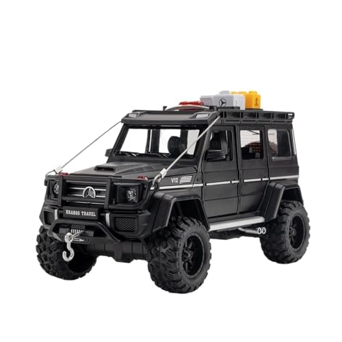 RYUEXING for 1/24 G550 4x4 Modifizierte Version Geländewagensimulation Legierung Automodell Spielzeugsammlung Ornamente(Black) von RYUEXING