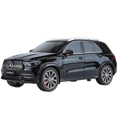 RYUEXING for 1/24 GLE Geländewagen Simulation Legierung Druckguss Automodell Kinderspielzeug Sammlung Ornamente(Black) von RYUEXING