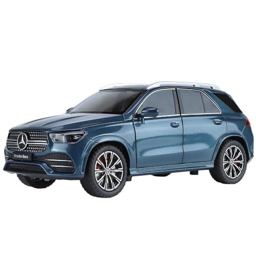 RYUEXING for 1/24 GLE Geländewagen Simulation Legierung Druckguss Automodell Kinderspielzeug Sammlung Ornamente(Blue) von RYUEXING