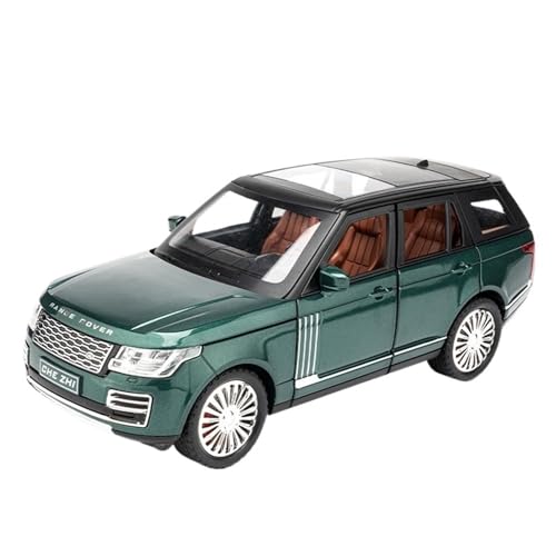 RYUEXING for 1/24 Geländewagen Simulation Legierung Auto Modell Spielzeug Sammlung Ornamente(Green) von RYUEXING