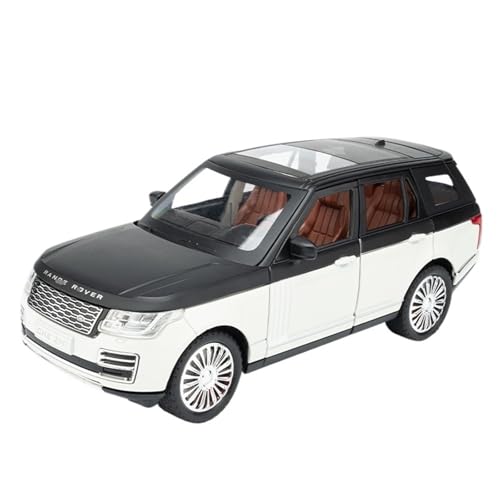 RYUEXING for 1/24 Geländewagen Simulation Legierung Auto Modell Spielzeug Sammlung Ornamente(White) von RYUEXING