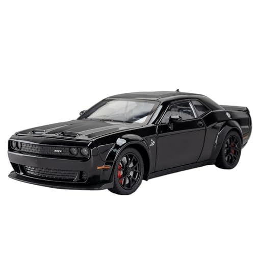 RYUEXING for 1/24 Hellcat Sport Auto Simulation Legierung Auto Modell Spielzeug Sammlung Ornamente(Black) von RYUEXING