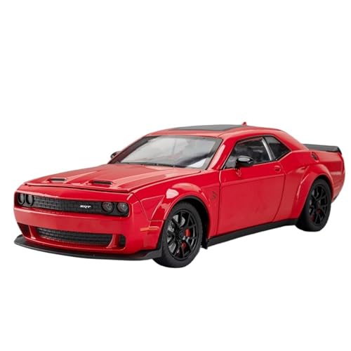 RYUEXING for 1/24 Hellcat Sport Auto Simulation Legierung Auto Modell Spielzeug Sammlung Ornamente(Red) von RYUEXING