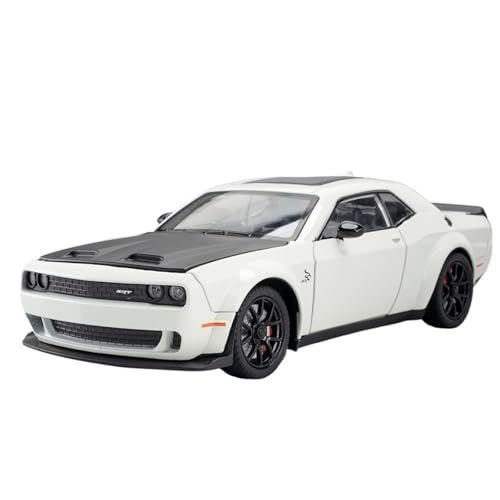 RYUEXING for 1/24 Hellcat Sport Auto Simulation Legierung Auto Modell Spielzeug Sammlung Ornamente(White) von RYUEXING