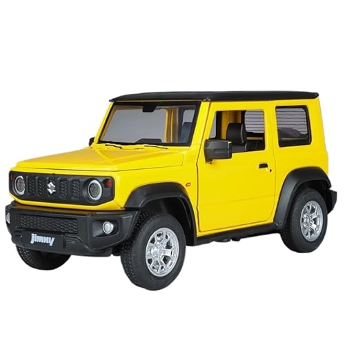 RYUEXING for 1/24 Jimny Geländewagen Simulation Legierung Automodell Kinderspielzeug Sammlung Ornamente(Yellow) von RYUEXING