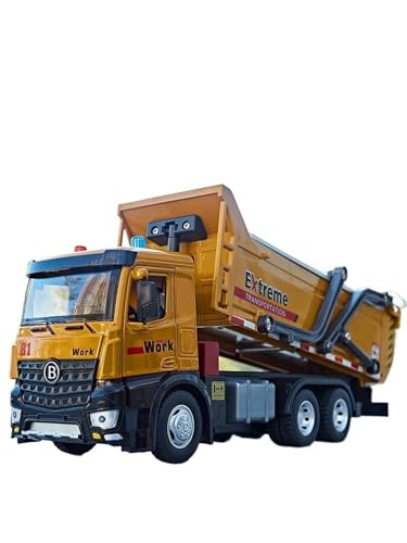 RYUEXING for 1/24 Muldenkipper Boden Transport Technik Fahrzeug Simulation Legierung Druckguss Auto Modell Kinder Spielzeug Sammlung Ornamente von RYUEXING