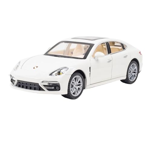 RYUEXING for 1/24 Paramela Sport Auto Simulation Legierung Auto Modell Spielzeug Sammlung Ornamente(White) von RYUEXING