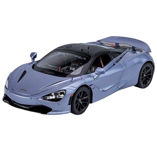 RYUEXING for 1/24 Sportwagen 720S Simulation Legierung Druckguss Automodell Kinderspielzeug Sammlung Ornamente(Purple) von RYUEXING