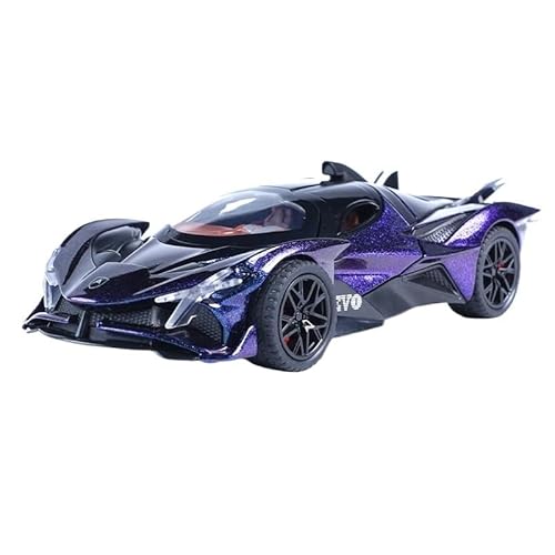 RYUEXING for 1/24 Wassersprühleiter Tank Feuerwehrauto Simulation Legierung Druckguss Automodell Kinderspielzeug Sammlung Ornamente(Purple) von RYUEXING