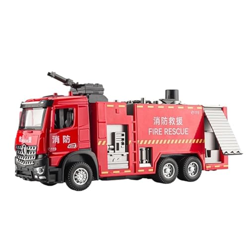 RYUEXING for 1/24 Wassertank Feuerwehrauto Simulation Legierung Druckguss Automodell Kinderspielzeug Sammlung Ornamente von RYUEXING