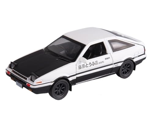RYUEXING for 1/32 AE86 Akira Sportwagen Simulation Legierung Druckguss Automodell Kinderspielzeug Sammlung Ornamente(Black) von RYUEXING