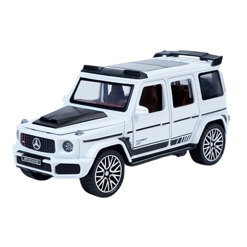RYUEXING for 1/32 Babs G800 Sterndach Geländewagen Simulation Legierung Druckguss Automodell Kinderspielzeug Sammlung Ornamente(White) von RYUEXING