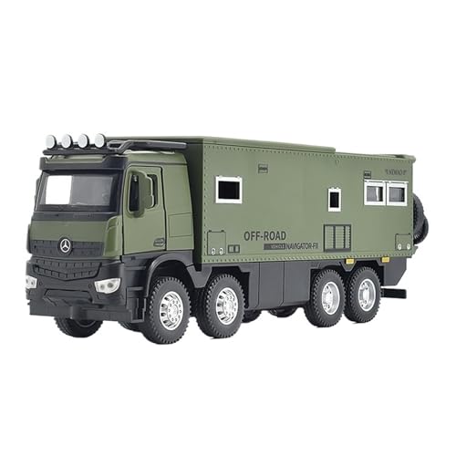 RYUEXING for 1/32 Norma Offroad Großer Tourenwagen + Motorrad Nachahmung, Simulation Legierung Druckguss Automodell Kinderspielzeug-Sammlung Ornamente(Green) von RYUEXING