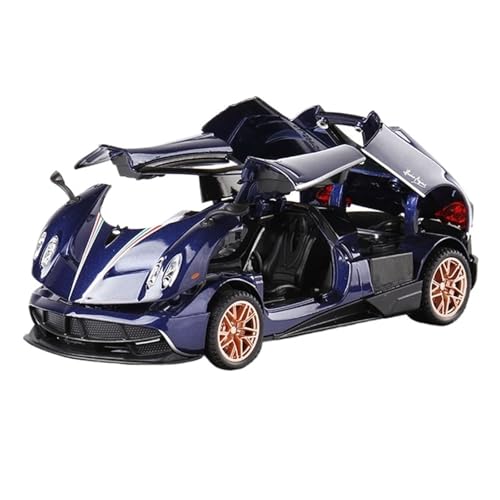 RYUEXING for 1/32 Pagani Sportwagen Simulation Legierung Druckguss Automodell Kinderspielzeug Sammlung Ornamente(Blue) von RYUEXING