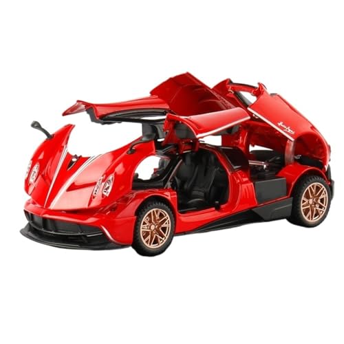 RYUEXING for 1/32 Pagani Sportwagen Simulation Legierung Druckguss Automodell Kinderspielzeug Sammlung Ornamente(Red) von RYUEXING