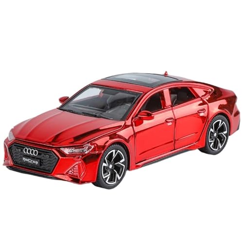 RYUEXING for 1/32 RS7 Beschichtung Version Simulation Legierung Druckguss Auto Modell Kinderspielzeug Sammlung Ornamente(Red) von RYUEXING