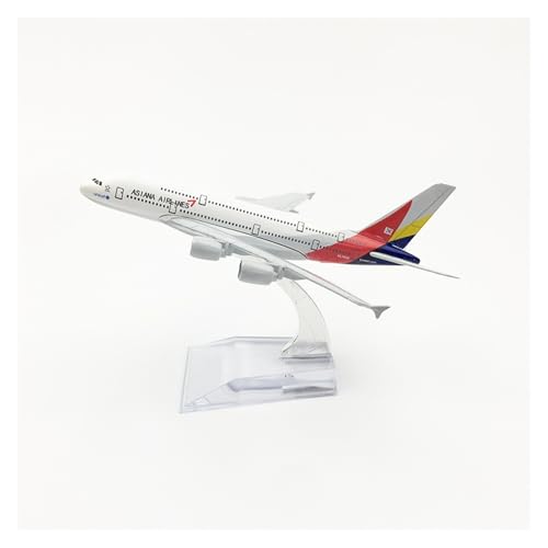 RYUEXING for 1/400 16CM Asiana Airlines Airbus A380 Flugzeug Modell Legierung Solide Simulation Airliner Statische Sammlung Ornamente RYUEXING for 1/400 16CM Asiana Airlines Airbus A380 Flugzeug Modell Legierung Solide Simulation Airliner Statische Sammlung Ornamente von RYUEXING