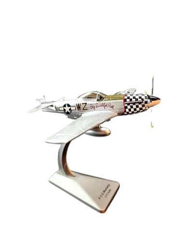 RYUEXING for 1/72 Legierung Flugzeugmodell WWII US P51D Mustang Fighter USAF Fertige Sammlerstück Ornament von RYUEXING