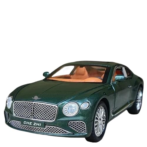 RYUEXING for 1:24 GT Hohe Simulation Diecast Metall Legierung Modell Auto Sound Licht Pull Back Sammlung Kinder Spielzeug A539(Green with Box) von RYUEXING