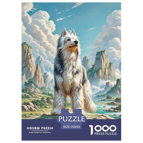 Brussels Griffon 1000-teiliges Pet Puzzle Für Erwachsene Und Kinder Klassische DIY Herausfordernde 70x50cm/1000pcs von RYVABXYAK