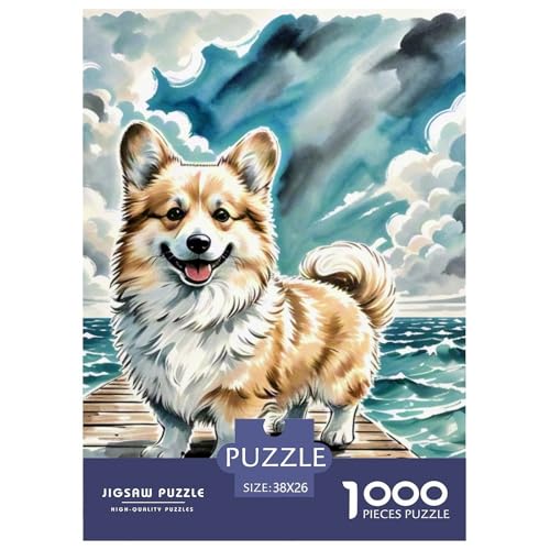 Corgidoodle 1000-teiliges Pet Puzzle Für Erwachsene Und Kinder Geschicklichkeitsspiel Unmöglich Puzzles 38x26cm/1000pcs Corgidoodle 1000-teiliges Pet Puzzle Für Erwachsene Und Kinder Geschicklichkeitsspiel Unmöglich Puzzles 38x26cm/1000pcs von RYVABXYAK
