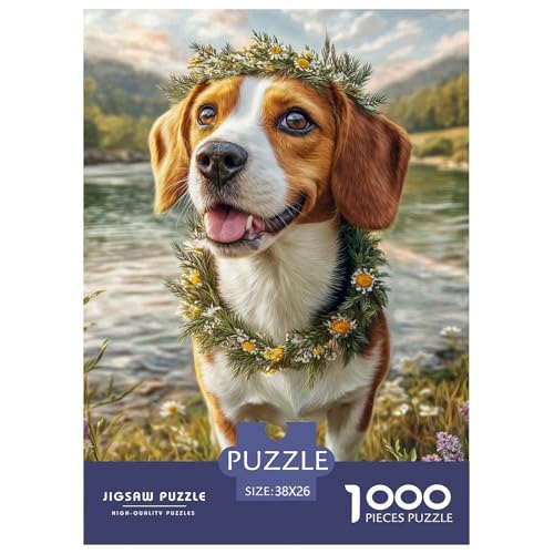 Cute Dog 1000-teiliges Pet Puzzle Familien Geschicklichkeitsspiel Anspruchsvolles Puzzle 38x26cm/1000pcs Cute Dog 1000-teiliges Pet Puzzle Familien Geschicklichkeitsspiel Anspruchsvolles Puzzle 38x26cm/1000pcs von RYVABXYAK