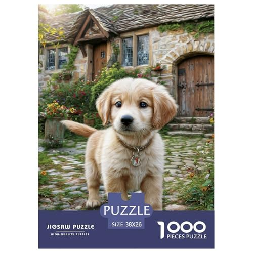 Cute Dog 1000-teiliges Pet Puzzle Familien Geschicklichkeitsspiel Unmöglich Puzzles 38x26cm/1000pcs Cute Dog 1000-teiliges Pet Puzzle Familien Geschicklichkeitsspiel Unmöglich Puzzles 38x26cm/1000pcs von RYVABXYAK