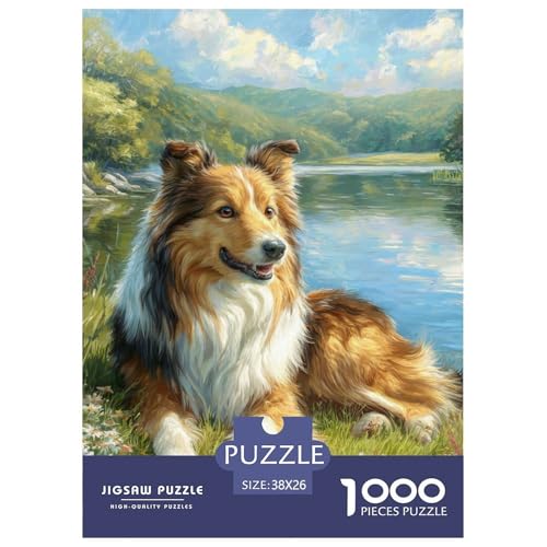 Cute Dog 1000-teiliges Pet Puzzle Für Erwachsene Erwachsenenpuzzle Mit Wimmelbild Puzzlespiel Themen-Puzzle Mit 38x26cm/1000pcs Cute Dog 1000-teiliges Pet Puzzle Für Erwachsene Erwachsenenpuzzle Mit Wimmelbild Puzzlespiel Themen-Puzzle Mit 38x26cm/1000pcs von RYVABXYAK