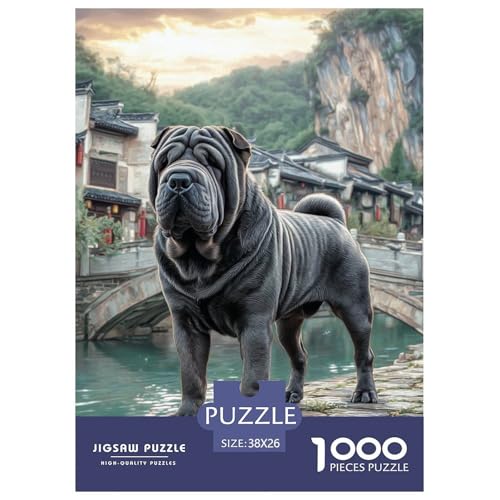 Cute Pet Dog 1000-teiliges Pet Puzzle Familien Erwachsenenpuzzle Mit Wimmelbild Unmöglich Puzzles 38x26cm/1000pcs Cute Pet Dog 1000-teiliges Pet Puzzle Familien Erwachsenenpuzzle Mit Wimmelbild Unmöglich Puzzles 38x26cm/1000pcs von RYVABXYAK