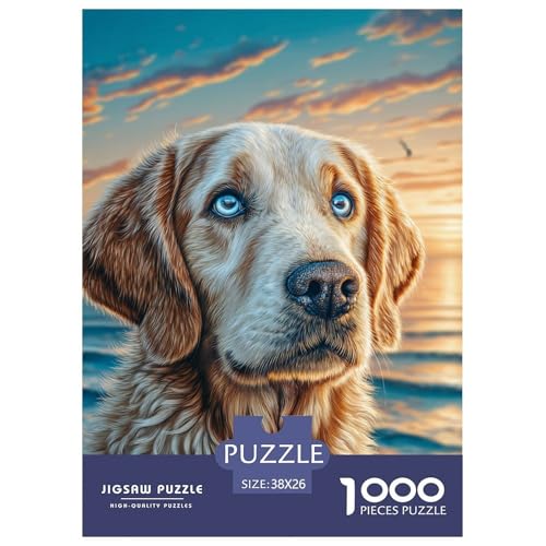Cute Pet Dog 1000-teiliges Pet Puzzle Familien Geschicklichkeitsspiel Anspruchsvolles Puzzle 38x26cm/1000pcs Cute Pet Dog 1000-teiliges Pet Puzzle Familien Geschicklichkeitsspiel Anspruchsvolles Puzzle 38x26cm/1000pcs von RYVABXYAK