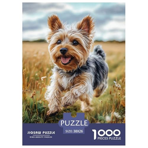 Cute Pet Dog 1000-teiliges Pet Puzzle Familien Klassische Puzzlespiel Themen-Puzzle Mit 38x26cm/1000pcs von RYVABXYAK