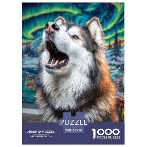 Cute Pet Dog 1000-teiliges Pet Puzzle Für Die Ganze Familie Geschicklichkeitsspiel Anspruchsvolles Puzzle 70x50cm/1000pcs von RYVABXYAK