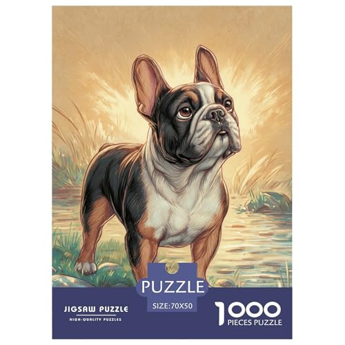 Cute Pet Dog 1000-teiliges Pet Puzzle Für Die Ganze Familie Geschicklichkeitsspiel Anspruchsvolles Puzzle 70x50cm/1000pcs von RYVABXYAK