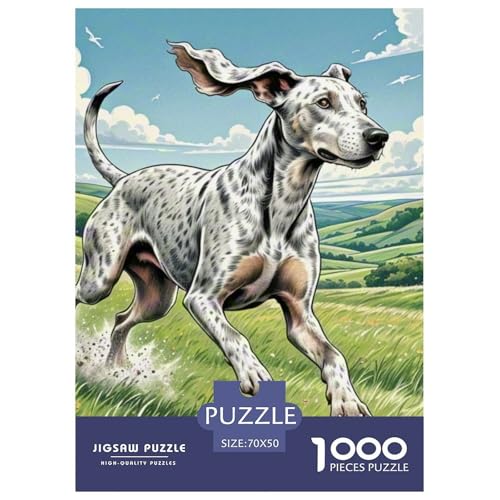 Doberman Pinscher 1000-teiliges Pet Puzzle Für Erwachsene Und Kinder Geschicklichkeitsspiel Puzzlespiel Themen-Puzzle Mit 70x50cm/1000pcs von RYVABXYAK