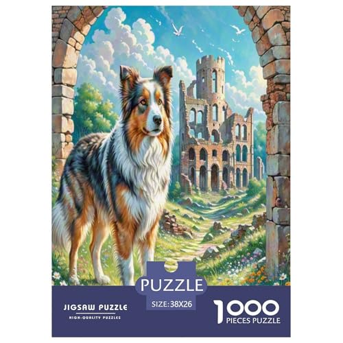 Dog 1000-teiliges Pet Puzzle Familien Geschicklichkeitsspiel DIY Herausfordernde 38x26cm/1000pcs Dog 1000-teiliges Pet Puzzle Familien Geschicklichkeitsspiel DIY Herausfordernde 38x26cm/1000pcs von RYVABXYAK