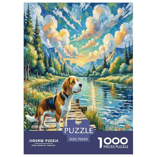 Dog 1000-teiliges Pet Puzzle Für Die Ganze Familie Erwachsenenpuzzle Mit Wimmelbild Puzzlespiel Themen-Puzzle Mit 70x50cm/1000pcs Dog 1000-teiliges Pet Puzzle Für Die Ganze Familie Erwachsenenpuzzle Mit Wimmelbild Puzzlespiel Themen-Puzzle Mit 70x50cm/1000pcs von RYVABXYAK