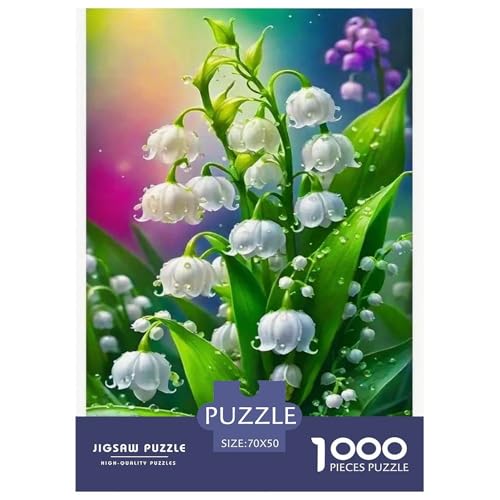 Flower 1000-teiliges Plant Puzzle Familien Klassische DIY Herausfordernde 70x50cm/1000pcs von RYVABXYAK