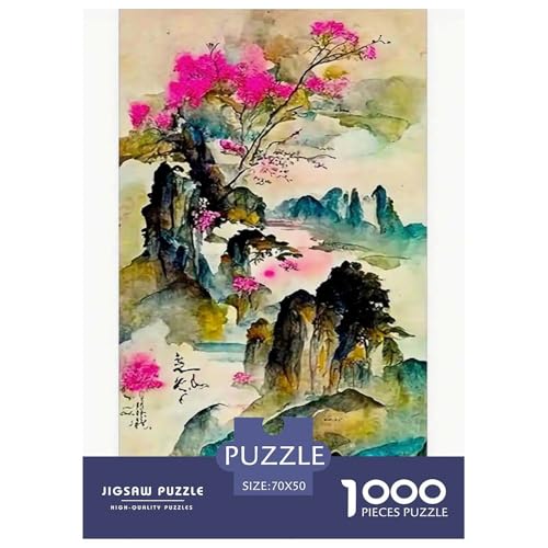 Flower 1000-teiliges Plant Puzzle Für Die Ganze Familie Geschicklichkeitsspiel Anspruchsvolles Puzzle 70x50cm/1000pcs von RYVABXYAK
