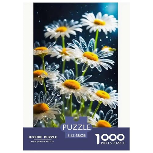 Flower 1000-teiliges Plant Puzzle Für Erwachsene Erwachsenenpuzzle Mit Wimmelbild Anspruchsvolles Puzzle 38x26cm/1000pcs von RYVABXYAK
