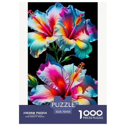 Flower 1000-teiliges Plant Puzzle Für Erwachsene Und Kinder Geschicklichkeitsspiel Anspruchsvolles Puzzle 70x50cm/1000pcs von RYVABXYAK