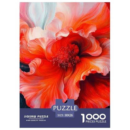 Flower 1000-teiliges Plant Puzzle Für Erwachsene Und Kinder Geschicklichkeitsspiel DIY Herausfordernde 38x26cm/1000pcs von RYVABXYAK