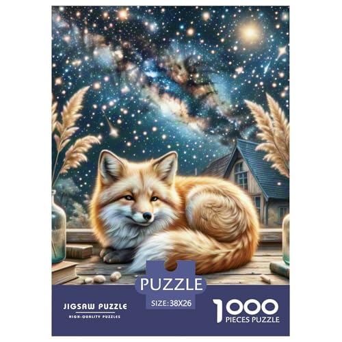 German Spitz 1000-teiliges Pet Puzzle Familien Geschicklichkeitsspiel Unmöglich Puzzles 38x26cm/1000pcs von RYVABXYAK