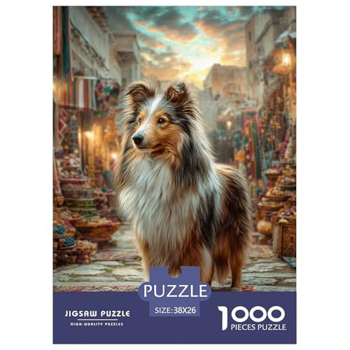 Pet Dog 1000-teiliges Pet Puzzle Für Erwachsene Klassische Anspruchsvolles Puzzle 38x26cm/1000pcs Pet Dog 1000-teiliges Pet Puzzle Für Erwachsene Klassische Anspruchsvolles Puzzle 38x26cm/1000pcs von RYVABXYAK