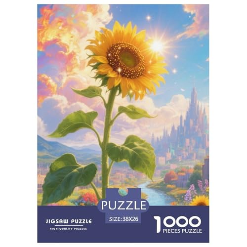 Sunflower 1000-teiliges Flower Puzzle Für Die Ganze Familie Klassische Unmöglich Puzzles 38x26cm/1000pcs Sunflower 1000-teiliges Flower Puzzle Für Die Ganze Familie Klassische Unmöglich Puzzles 38x26cm/1000pcs von RYVABXYAK