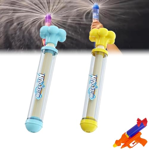 RYVETTE Feuerwerks-Wasserpistole, Feuerwerks-Wassersprühspielzeug for Familienunterhaltung Oder Poolparty, Romantische Hochdruck-Auszieh-Wasserpistolen for Paare for Baden, for Den Pool Und(C) von RYVETTE