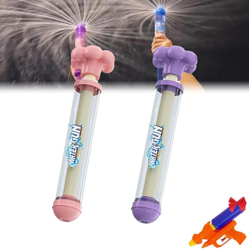 RYVETTE Feuerwerks-Wasserpistole, Feuerwerks-Wassersprühspielzeug for Familienunterhaltung Oder Poolparty, Romantische Hochdruck-Auszieh-Wasserpistolen for Paare for Baden, for Den Pool Und(F) von RYVETTE