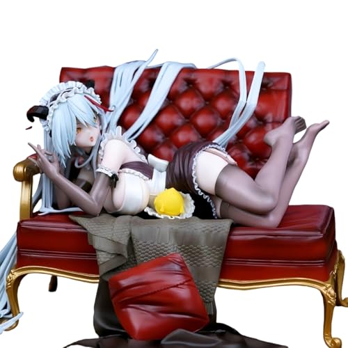 RZAHUAHU Azur Lane Aegir Figur PVC 1/6 Anime Spiel Charaktere Modelle Geschenk (Schwarze Strümpfe) von RZAHUAHU