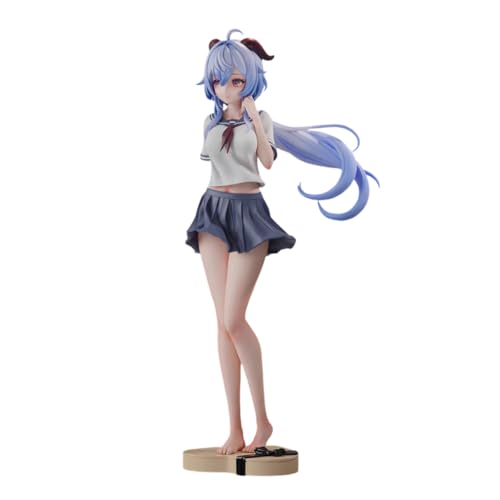 RZAHUAHU Genshin Impact 1/7 Figur 25CM PVC Anime-Spielfigur Modell Tischdekoration Geschenk (Ohne Strümpfe) von RZAHUAHU