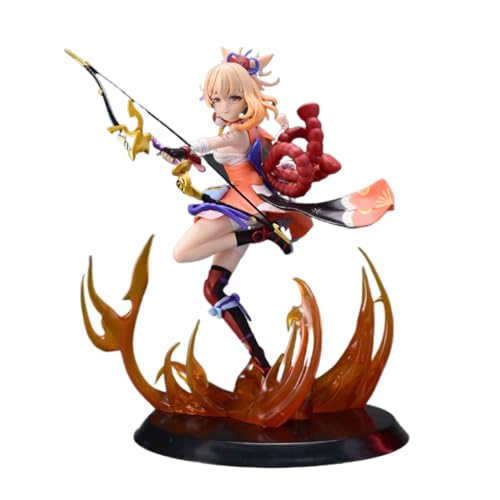 RZAHUAHU Genshin Impact Yoimiya 1/7 Figur PVC 25CM miHoYo Anime Spiel Charakter Desktop Ornamente Geschenk RZAHUAHU Genshin Impact Yoimiya 1/7 Figur PVC 25CM miHoYo Anime Spiel Charakter Desktop Ornamente Geschenk von RZAHUAHU