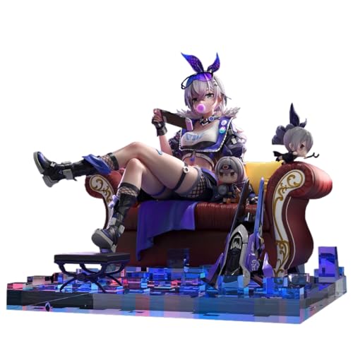 RZAHUAHU H-I Star Rail Silber Wolf Figur Spiel Anime 1/6 PVC Figuren Action Play Modell 9,05 Zoll von RZAHUAHU